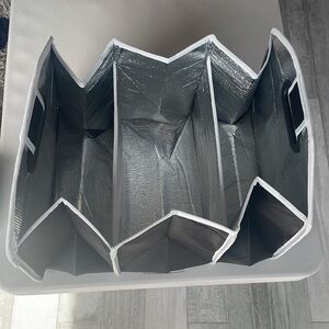 Accordion Collapsing Thermo Storage Box Bag Shell Shelter Holder Crate Storage